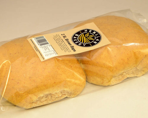 Henllan Bakery - XL Brown Baps X 2