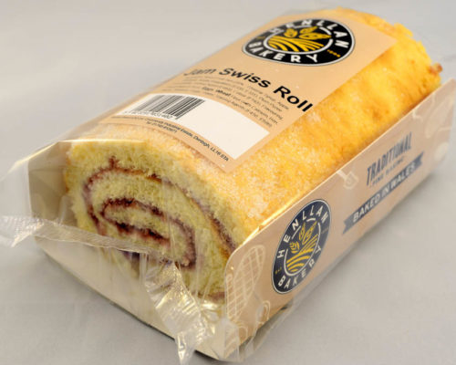 Henllan Bakery - Jam Swiss Roll