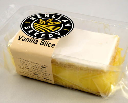 Henllan Bakery - Vanilla Slice