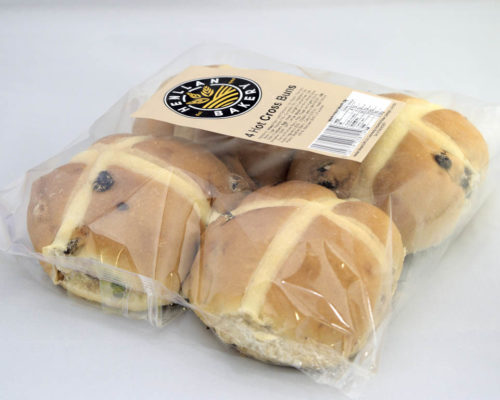 Henllan Bakery - Hot Cross Buns X 4