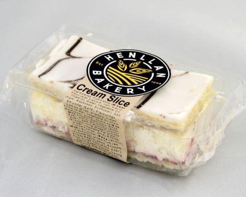 Henllan Bakery - Cream Slice 